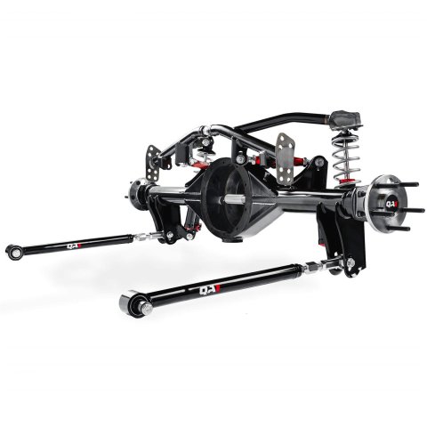 QA1 Four Link Conversion and Standard Ford 9 in. Axle Kits for 1970-1981 CAMARO, FIREBIRD - R357-170S Rear Suspension, 4 Conversion, Triangulated, Mod Series Shocks, 170 lbs/in, Springs, Black, in, Axle, Chevrolet, Pontiac, Kit thumbnail 7