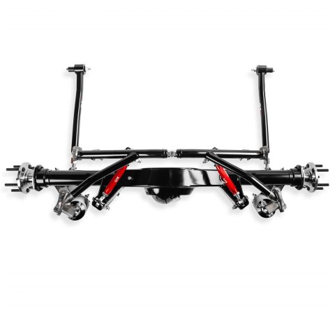QA1 Four Link Conversion and Standard Ford 9 in. Axle Kits for 1970-1981 CAMARO, FIREBIRD - R357-170S Rear Suspension, 4 Conversion, Triangulated, Mod Series Shocks, 170 lbs/in, Springs, Black, in, Axle, Chevrolet, Pontiac, Kit thumbnail 8