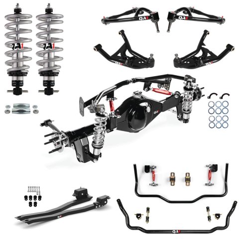 QA1 Level 2 Full Vehicle Handling Suspension Kits for 1975-1981 CAMARO, FIREBIRD - HK52-GMF2RS Packages, Kits, Coilovers, 4-Link with 9 in. Housing, Control Arms, Subframe Connectors, Chevrolet, Pontiac, Kit