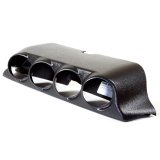 AutoMeter Overhead Console Gauge Pods 18024 Pod, Console, Quad 2 1/16 in., Black ABS, Chevy, GMC, Pickup, Each thumbnail 1
