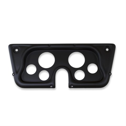 AutoMeter Direct-Fit Dash Gauge Panels 2142 Panel, Direct-Fit, ABS Plastic, Black, Four 2 1/16 in. Holes, Two 3 3/8 in. Holes, Chevrolet, GMC, Each