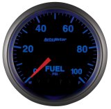 AutoMeter NASCAR Elite Series Analog Gauges 5671-05702-A Gauge, Analog, Stepper Motor w/o Pro Control, w/4AN Sensor, Fuel Pressure, 0-100 PSI, 2 1/16 in. Diameter, Black Face, Each thumbnail 8