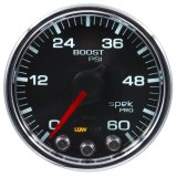 AutoMeter Spek-Pro Diesel Truck Gauge and Pillar Kits P73003 Kit, Analog, Triple A-Pillar, Boost, Pyrometer, Transmission Temp, Dodge, Ram, Kit thumbnail 3
