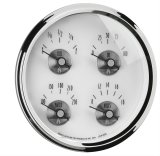 AutoMeter Gauges 2020 GAUGE, QUAD, 5", 0OE TO 90OF, ELEC, PRESTIGE PEARL thumbnail 3