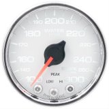 AutoMeter Spek-Pro Analog Gauges P34611 Gauges, Spek-Pro, Water Temperature, 100-300 degrees F, 2 1/16 in., White Face, Multicolor Numbers, Chrome Bezel, Analog, Electrical, Each thumbnail 2