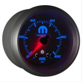 AutoMeter Mopar Series Analog Gauges 880249 Gauge, Series, Oil Pressure, 0-100 psi, 2 5/8 in. Diameter, White Face, Analog, Electrical, Each thumbnail 6