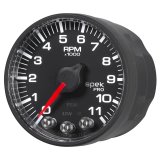 AutoMeter Spek-Pro Tachometer Gauges P336328 Gauge, Analog, 0-11,000 rpm, 2 1/16 in. Diameter, Black Face, Full Degree Sweep, Electrical, Each thumbnail 2
