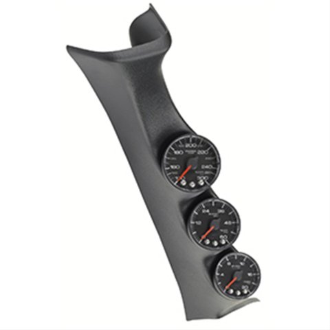 AutoMeter Spek-Pro Diesel Truck Gauge and Pillar Kits for 2008-2010 F-250 SUPER DUTY, F-350 F-450 DUTY - P73011 Kit, Analog, Triple A-Pillar, Boost, Pyrometer, Transmission Temp, Ford, Kit