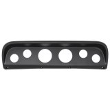 AutoMeter Chrono Series Gauge Kits for 1967-1972 F-100, F-250, F-350 - 7018-CH Kit, Direct Fit Dash Kit, Analog, Black Face, White Numbers, White Pointer, Ford, Kit thumbnail 7