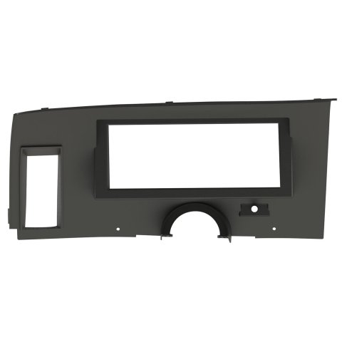AutoMeter InVision Dash Panels for 1971-1973 MUSTANG - 8218 Gauge Panel, Direct-Fit, ABS Plastic, Black, Replacement, 7012, Ford, Each