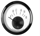 AutoMeter Prestige Analog Gauges 2094 Gauges, Gauges, Voltmeter, 8-18 V, 2 1/16 in., White Face, Black Numbers, Chrome Bezel, Electrical, Each thumbnail 5