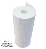 AutoMeter Printer Paper AC-127 REPLACEMENT THERMAL PRINTER PAPER FOR BVA-360, 24 PACK thumbnail 1