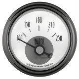 AutoMeter Prestige Analog Gauges 2039 Gauges, Gauges, Water Temperature, 100-250 degrees F, 2 1/16 in., White Face, Black Numbers, Chrome Bezel, Electrical, Each thumbnail 2