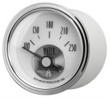 AutoMeter Prestige Analog Gauges 2039 Gauges, Gauges, Water Temperature, 100-250 degrees F, 2 1/16 in., White Face, Black Numbers, Chrome Bezel, Electrical, Each thumbnail 5