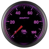 AutoMeter NASCAR Elite Series Analog Gauges 5652-05702-A Gauge, Analog, Stepper Motor w/o Pro Control, w/4AN Sensor, Oil Pressure, 0-100 PSI, 2 1/16 in. Diameter, Black Face, Each thumbnail 6