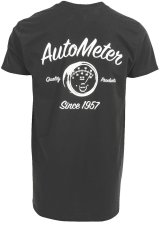 AutoMeter Since 1957 T-Shirt 0423M T-Shirts, 1957, Short Sleeve, Cotton, Black, Logo, Men's Medium, Each thumbnail 4