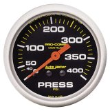 AutoMeter Pro-Comp Analog Gauges 5424 Gauge, Pro-Comp, Pressure, 0-400 psi, 2 5/8 in., Analog, Mechanical, Each thumbnail 2