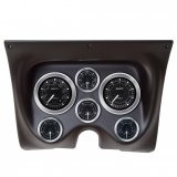 AutoMeter Chrono Series Dash Kits for 1967-1968 CAMARO, FIREBIRD - 7020-CH Gauges, Series, Analog, Tachometer, Speedometer, Fuel Level, Oil Pressure, Water Temperature, Volts, Chevrolet, Pontiac, Kit thumbnail 7