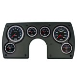 AutoMeter Cobalt Instrument Clusters for 1982-1989 CAMARO - 2921-05 Gauge Kit, Cobalt, Analog, Black Face, Speedo, Tach, Oil, Water, Volt, Fuel, White/Blue Numbers, Red Pointers, Black Panel, Chevy, Kit thumbnail 1