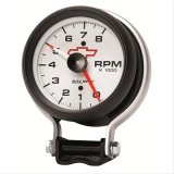 AutoMeter Phantom Series Chevy Bowtie Tachometers 5780-00406 Tachometer, Phantom, Emblem, 0-8,000 rpm, 3 3/4 in., Analog, Electrical, Each thumbnail 2