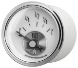 AutoMeter Prestige Analog Gauges 2015 Gauge, Prestige, Fuel Level, 2 1/16 in., 0 ohms/90 ohms, Short Sweep, White Face, Black Pointer, Chrome Bezel, Electrical, Each thumbnail 5