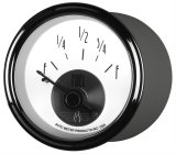 AutoMeter Prestige Analog Gauges 2015 Gauge, Prestige, Fuel Level, 2 1/16 in., 0 ohms/90 ohms, Short Sweep, White Face, Black Pointer, Chrome Bezel, Electrical, Each thumbnail 6