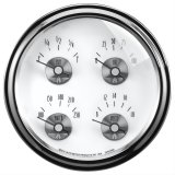 AutoMeter Gauges 2019 GAUGE, QUAD, 5", 240OE-33OF, ELEC, PRESTIGE PEARL thumbnail 1