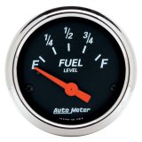 AutoMeter Designer Black Instrument Clusters 7057-DB Gauges, Cluster, Analog, Speedometer, Water Temperature, Fuel Level, Face, Polished Gauge Panel, Chevy, GMC, Kit thumbnail 1