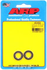 ARP Special Purpose Washers 400-8529 Washers, Stainless Steel, Polished, .438 in. Inside Diameter, .813 in. Outside Diameter, .120 in. Thick, Pair thumbnail 1