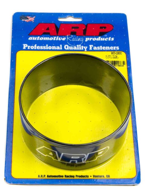 ARP Tapered Ring Compressors 900-2800 Compressor, Tapered, Billet Aluminum, Black Anodized, 4.280 in. Bore, Each thumbnail 3