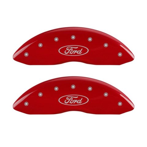 MGP Caliper Covers - Brake for 2011 RANGER 10232FCUSDF Front Set 2 Covers, Engraved Front: Custom Graphics, Designated Finish.
