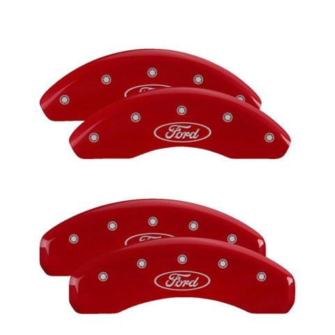 MGP Caliper Covers - Brake for 1998-2011 RANGER 10227SCUSDF Set Of 4 Covers, Engraved Front And Rear: Custom Graphics, Designated Finish.
