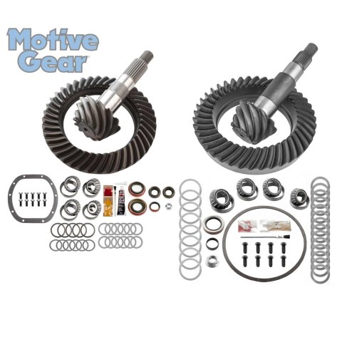 Motive Gear Ring and Pinion Installation Kit Combos MGK-129 Dana 30/AMC 20 4.56 Gears Pinon Complete Kit, CJ D30 STD/AMC