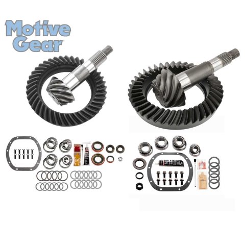 Motive Gear Ring and Pinion Installation Kit Combos MGK-121 Chrysler 8.25 in./Dana 30 4.10 Gears Pinon Complete Kit, XJ D30 REV/C8.25