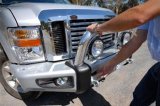ARB Sahara Bars 3936150 Bumpers, Bars, Fabricated, Steel, Titanium Gray Powdercoated, Winch Mount, Front, Ford, Kit thumbnail 2
