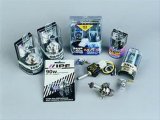 IPF Super Low Beam X4 Light Bulbs 4X41 Bulb, X4, H4, Halogen, Clear, 3200K, 60.0/80.0 Watts, Pair thumbnail 3