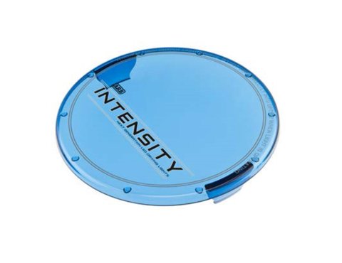 ARB Intensity LED Driving Light Covers AR11TB Auxiliary Cover, Round, Polycarbonate, Blue, Logo, AR40 Series, Pair