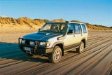 ARB Deluxe Bumpers 3444060 Bumpers, Bumper, Fabricated, Steel, Black Powdercoated, Winch Mount, 68 in. Bar Width, Front, Isuzu, Kit thumbnail 1