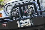 IPF 901 Series HID Auxiliary Lights 901HIDDG Lights, HID, Driving, White, Round, 100.0 Watts, 12V, Steel Housing, Glass Lens, Black Guards, Each thumbnail 2