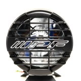 IPF 901 Series HID Auxiliary Lights 901HIDSG Lights, HID, Spot, White, Round, 100.0 Watts, 12V, Steel Housing, Glass Lens, Black Guards, Each thumbnail 1