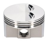 JE Pistons 157066S Pistons, 350 SBC FLAT TOP -4c thumbnail 4