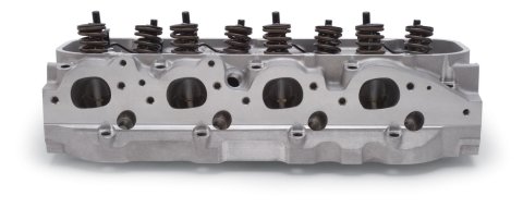 Edelbrock E-CNC 355 Cylinder Heads 79555 Head, 355, Aluminum, Assembled, Rectangular Port, Chevy, Big Block, Each