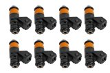 Edelbrock Fuel Injectors 3695 Injector, 42 lbs./hr., Bosch/EV14, 12.5 ohms, 1.466 in. Seat to Seat Height, Set of 8 thumbnail 1
