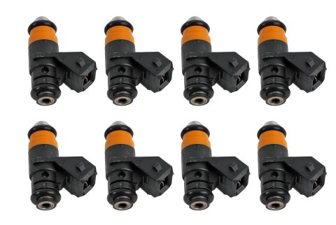 Edelbrock Fuel Injectors 3695 Injector, 42 lbs./hr., Bosch/EV14, 12.5 ohms, 1.466 in. Seat to Seat Height, Set of 8