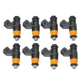 Edelbrock Fuel Injectors 3695 Injector, 42 lbs./hr., Bosch/EV14, 12.5 ohms, 1.466 in. Seat to Seat Height, Set of 8 thumbnail 2