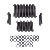 Edelbrock E-Series Head Bolt Kits 85322 Cylinder Bolts, Chromoly, Black Oxide, Hex Head, Washers, AMC, 304-401, Kit thumbnail 2