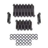 Edelbrock E-Series Head Bolt Kits 85322 Cylinder Bolts, Chromoly, Black Oxide, Hex Head, Washers, AMC, 304-401, Kit thumbnail 6