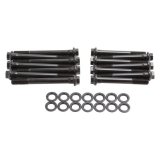 Edelbrock E-Series Head Bolt Kits 85332 Cylinder Bolts, High Performance, Hex, Chromoly, Black Oxide, Washers, Jeep, 4.0L, Kit thumbnail 4