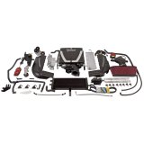 Edelbrock E-Force Corvette C6 Stage 1 Street Legal Supercharger Kits 1572 System, E-Force, Serpentine, Black Powdercoated, Intercooler, Chevy, 7.0L, Kit thumbnail 3