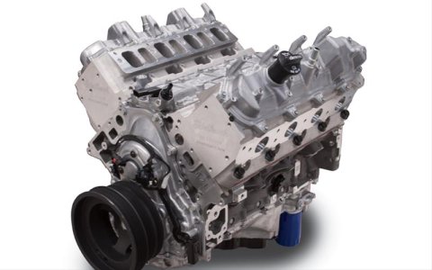 Edelbrock 416 C.I.D. Long Block Engine Assemblies for GM LS 46725 Crate Engine, LS3 Stroker, LS416, 602 HP, Victor Jr Carbureted, Assembled, Only, Chevy, Each